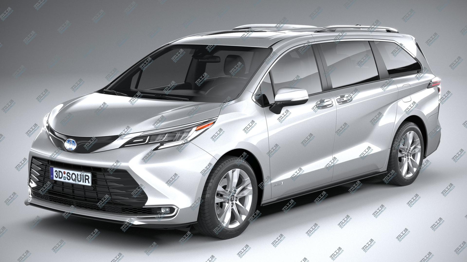 images/goods_img/202104094/3D Toyota Sienna 2021 model/3.jpg